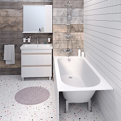 Fidji ванна /Nova Gel /белая(190см*87см*79см) Ванны/AQUA DE MARCO