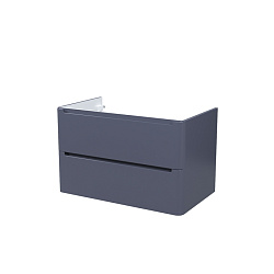 Тумба подвесная, 80 см, темно-серый, Edifice, IDDIS, EDI80D0i95 подходит умыв. 0108000i28