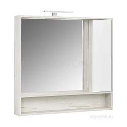 З-Ш Флай 100 Белый/Дуб КРАФТ бел