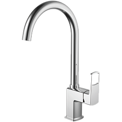 Смеситель для кухни, латунь, хром HB70176