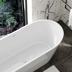 Corpa Nera Paganini/Паганини ванна акриловая отдельностоящая 170х80х73, черный матовый