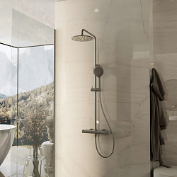 Душевая стойка Rondo VSFS-1R0GM без излива, вороненая сталь, , шт