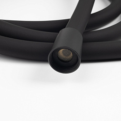 Шланг для душа, черный матовый, силиконовый, 2м, Optima Home, IDDIS, OPH20BLi19