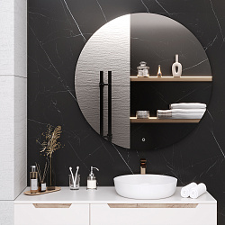 Зеркало/LED-подсветка/круглое (100см)/сенсор.выключатель Milan/AQUA DE MARCO