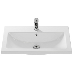 Раковина встраиваемая: COMO 70 1 отв., белый