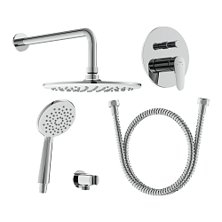 Душевая система LARA встраиваемая, хром