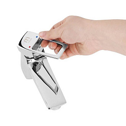 Смеситель для умывальника, Atlantic, Milardo, ATLSB00M01