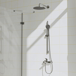 Душевая лейка Pragma Lagva, хром, 3 режима, LGV2.CG3H.034