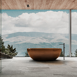 Ванна прозрачная Vincea VBT-6T01BR, 1700*750*550, цвет янтарь прозрачный, , шт