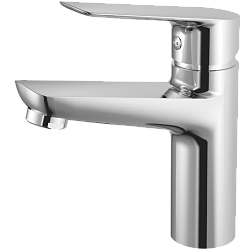 Смеситель для раковины, латунь, хром HB10506