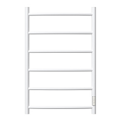 Полотенцесушитель электрический Point Афина PN04858W П6 500x800 диммер справа, белый