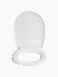 Сиденье для унитаза, soft close, дюропласт, IDDIS, ID 136 Dp Sc